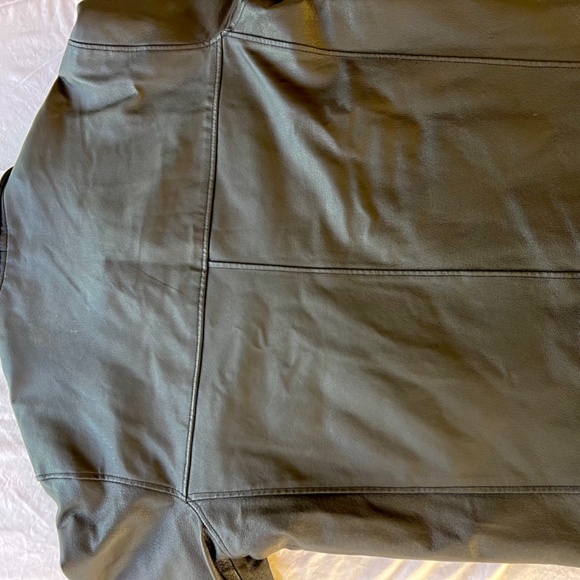 Peterbilt Black Leather Jacket Large - Picture 4 of 6